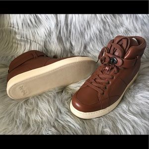 Coach leather shoes